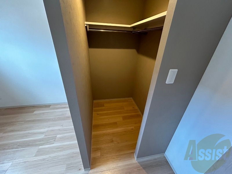 収納　嬉しいウォークインクローゼット仕様です！！