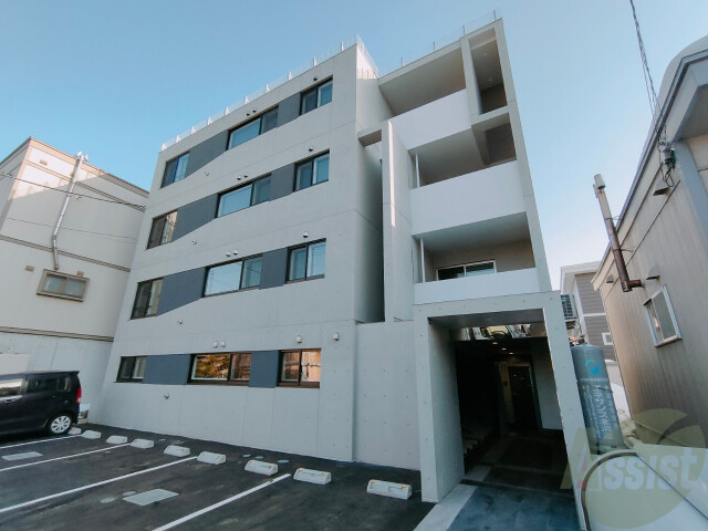 建物外観　札幌市東区北２３条東「カサトレス元町」