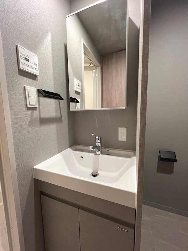 洗面設備　洗面所外観