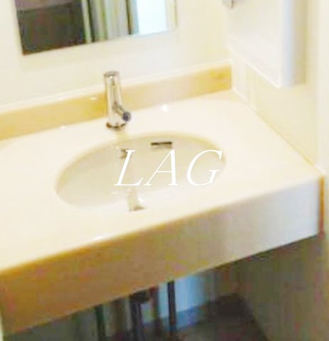 洗面設備　洗面台です。