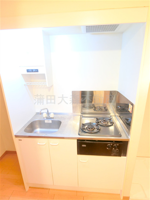 キッチン　2口ガスシステムキッチン