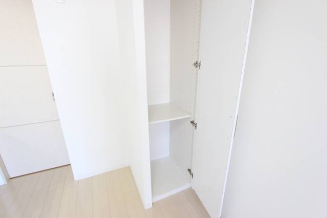 収納　収納も広々