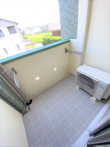 バルコニー　広々としたバルコニーです