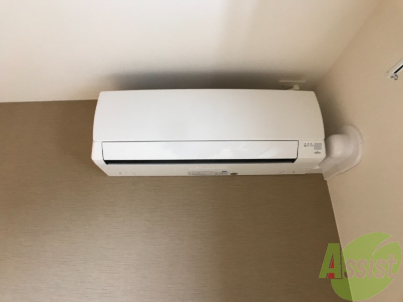 その他設備　エアコンが付いているので夏も冬も快適ですね～。