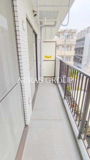 バルコニー　別部屋同仕様タイプ