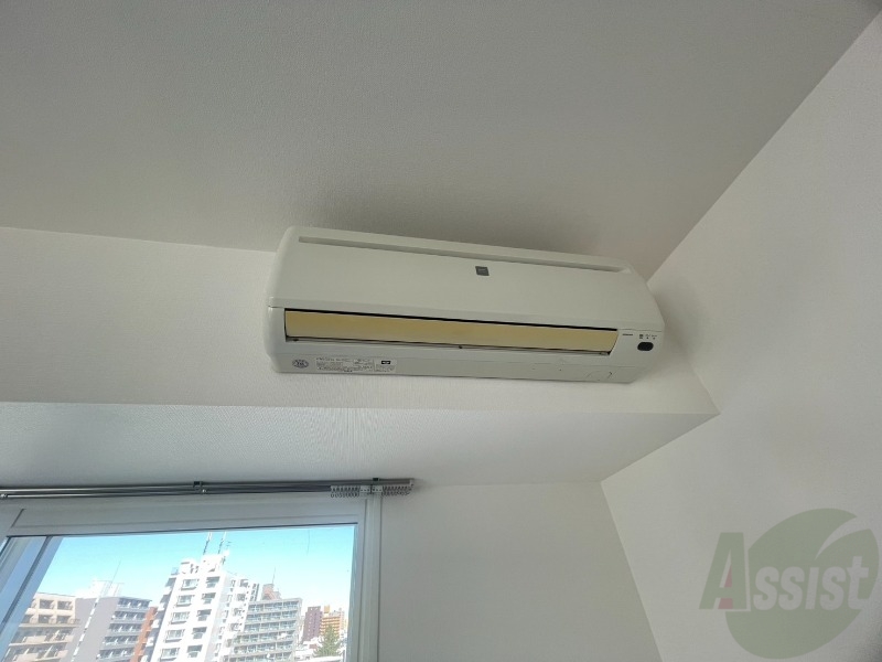 その他設備　エアコンが設置してありますので、寒暖対策もばっちり。