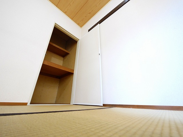 収納　大きなスペースがあり、収納には困りません