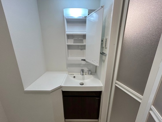 洗面設備　※別部屋の写真です