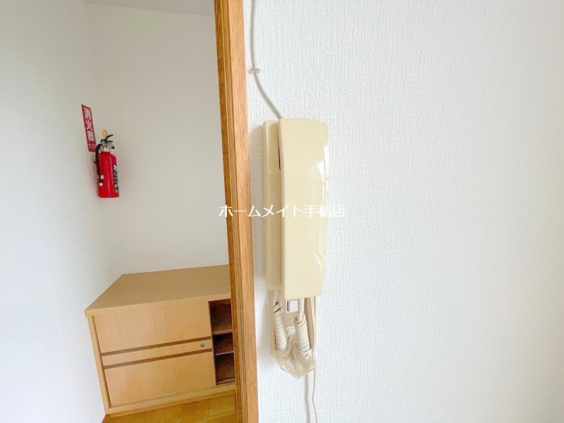 セキュリティ　インターホン付きです！