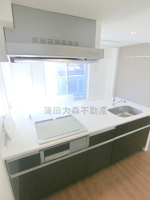 キッチン　3口IHシステムキッチン