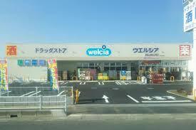 ドラックストア　ウェルシア上野台２号店（ドラッグストア）まで300m