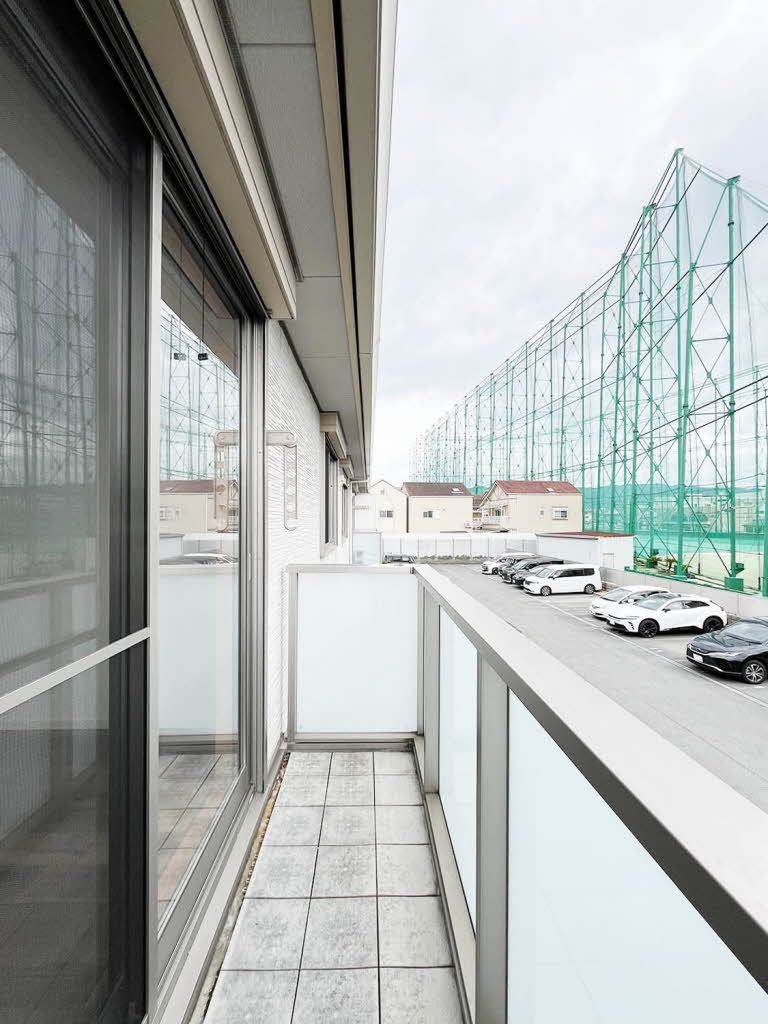 バルコニー　開放感のあるバルコニーです。