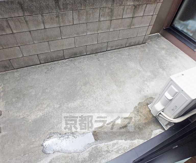 バルコニー　１Ｆのお部屋には専用テラスが付いています。