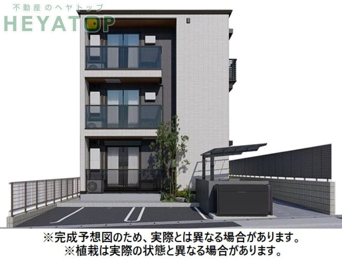 建物外観　2026年10月完成予定