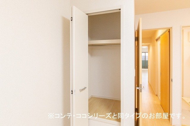 収納　たっぷりとした収納スペースです