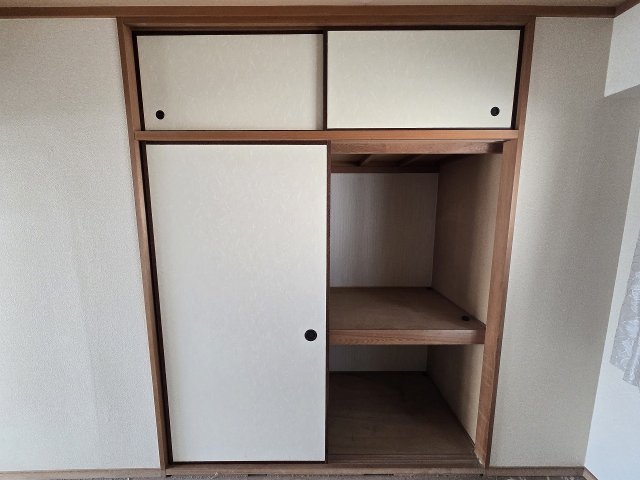 収納　十分な収納スペースがあります