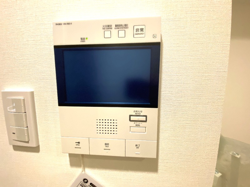 セキュリティ　来客時に活躍です。