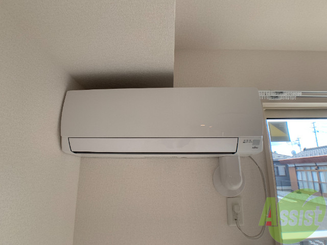 その他設備　エアコンが付いているので夏も冬も快適ですね