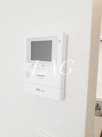 セキュリティ　モニター付きインターホンです。