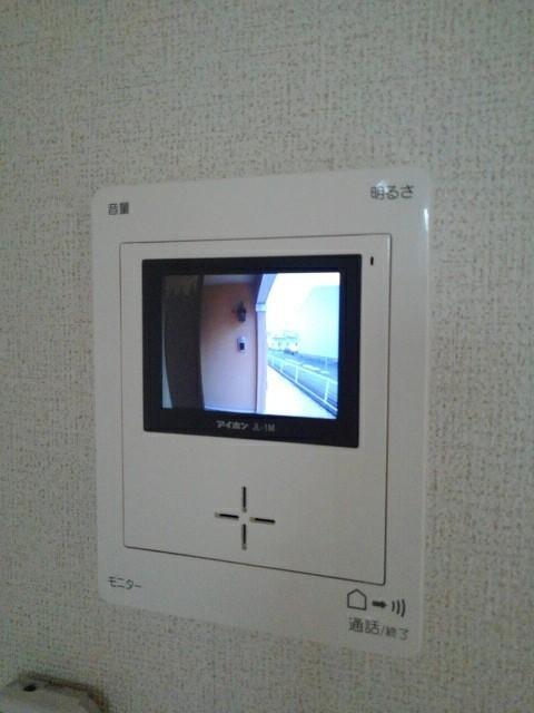 セキュリティ　モニター付きインターホン