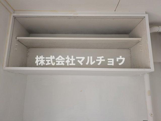収納　たっぷりとした収納スペースです