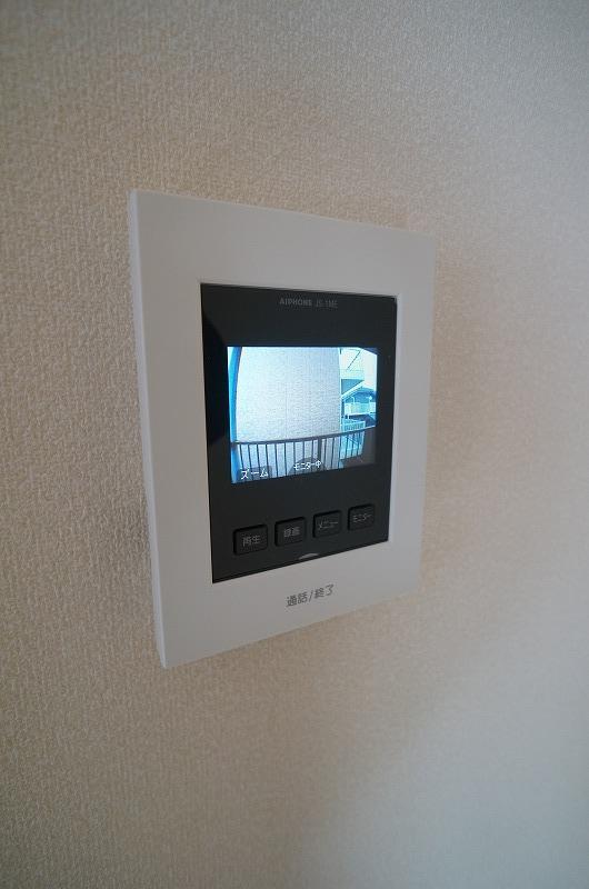 セキュリティ　TVモニターホン付きなので防犯面もばっちりです(^^)/