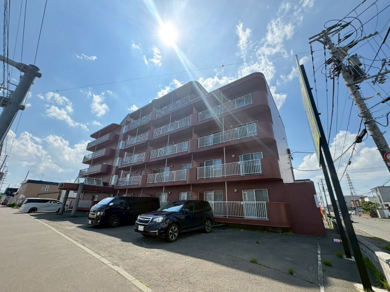 建物外観　札幌市東区東苗穂５条「ローヤルハイツ東苗穂」