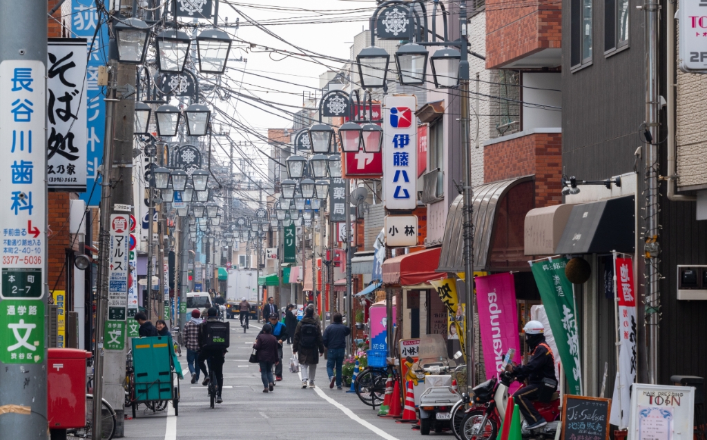 ショッピングセンター　不動通商店街（ショッピングセンター）まで745m