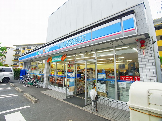 コンビニ　ローソン 江北六丁目店（コンビニ）まで447m