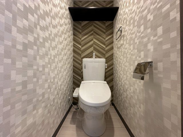 トイレ　ゆったりとした空間のトイレです