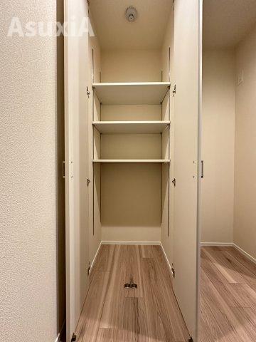 収納　別タイプのお部屋の写真です