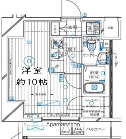 レガリス亀戸の間取り写真