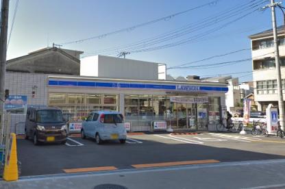 コンビニ　ローソン 北田辺二丁目店（コンビニ）まで397m