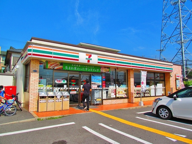 コンビニ　セブンイレブン 貝塚東山店（コンビニ）まで466m