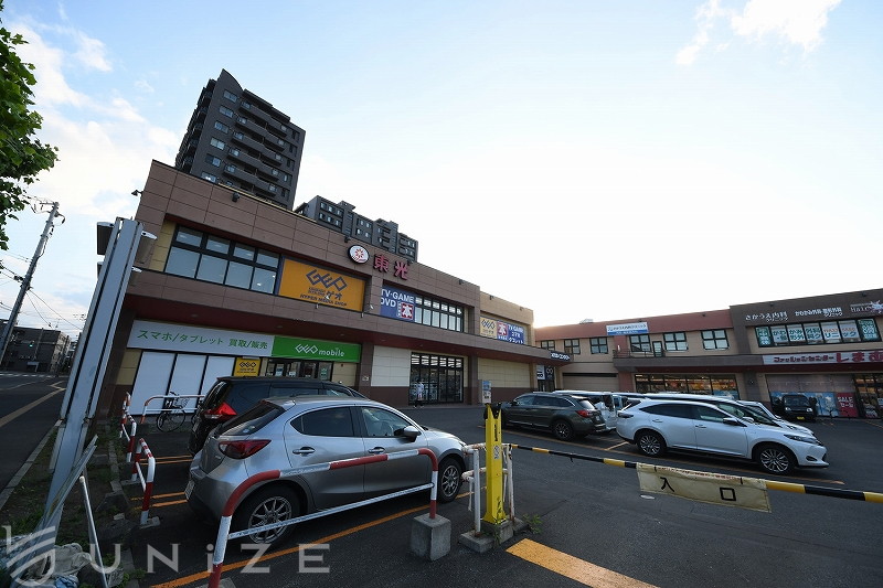 レンタルビデオ　ゲオ札幌豊平店（レンタルビデオ）まで1155m