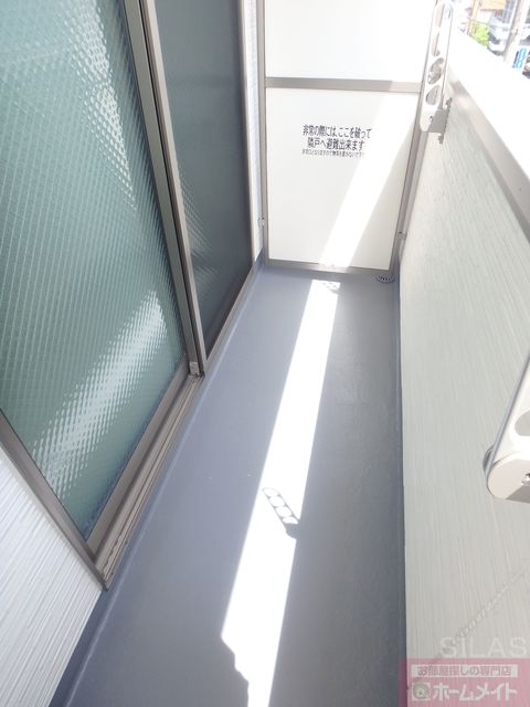 バルコニー　同メーカー施工例。