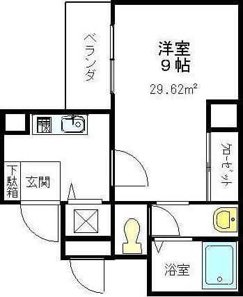 アルカサル御苑の間取り写真