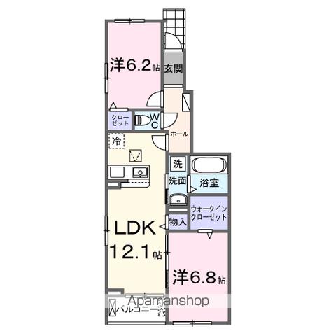 ＪＲ山陽本線 瀬戸駅 徒歩12分 2階建 築2年の間取り写真
