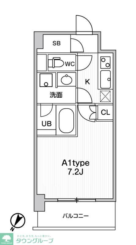 JMFResidence町田の間取り写真