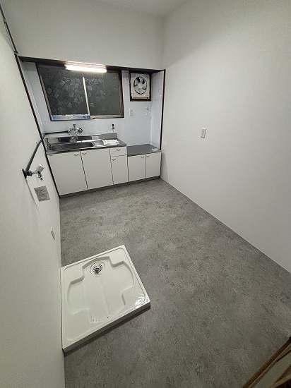 秋月戸建てのキッチン写真