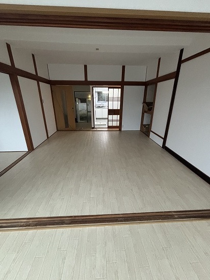 秋月戸建ての居間写真