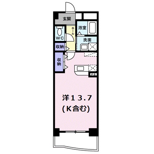 ＪＲ山陽本線 東福山駅 徒歩20分 3階建 築22年の間取り写真
