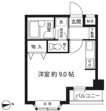 それいゆ常盤台の間取り写真
