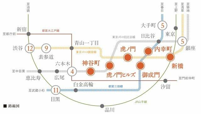 都営三田線 御成門駅 徒歩7分 15階建 築4年のその他写真