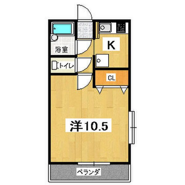 サンワハイツ 2号棟の間取り写真