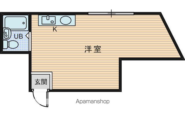 阪急千里線 下新庄駅 徒歩2分 5階建 築38年の間取り写真