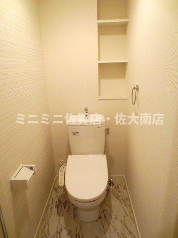 ベルポストのトイレ写真