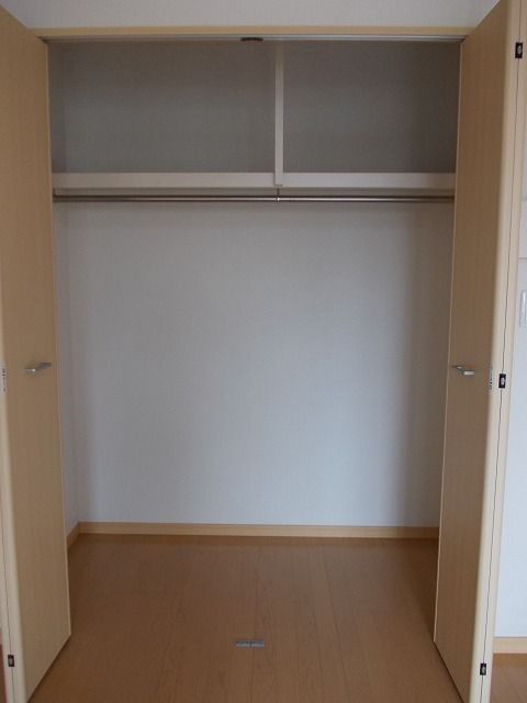 収納　たっぷりとした収納スペースです