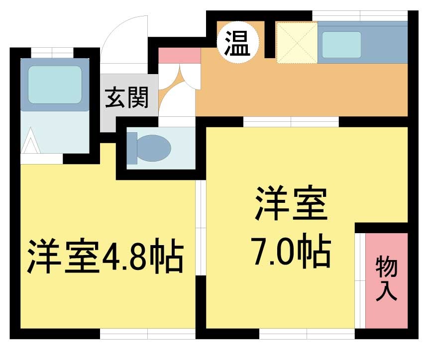 市庭町戸建の間取り写真