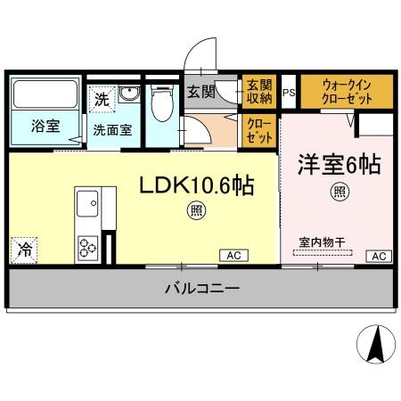 グランデールの間取り写真